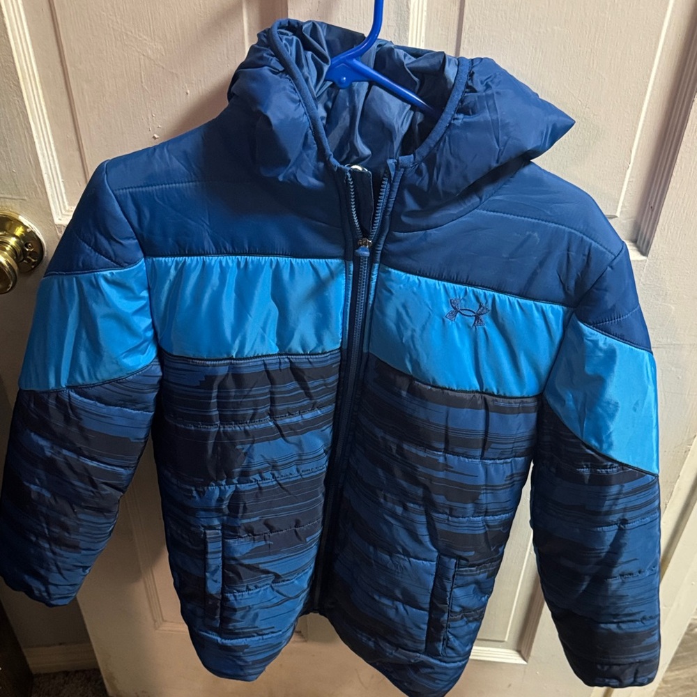 Blue Under Armor Kids Jacket
